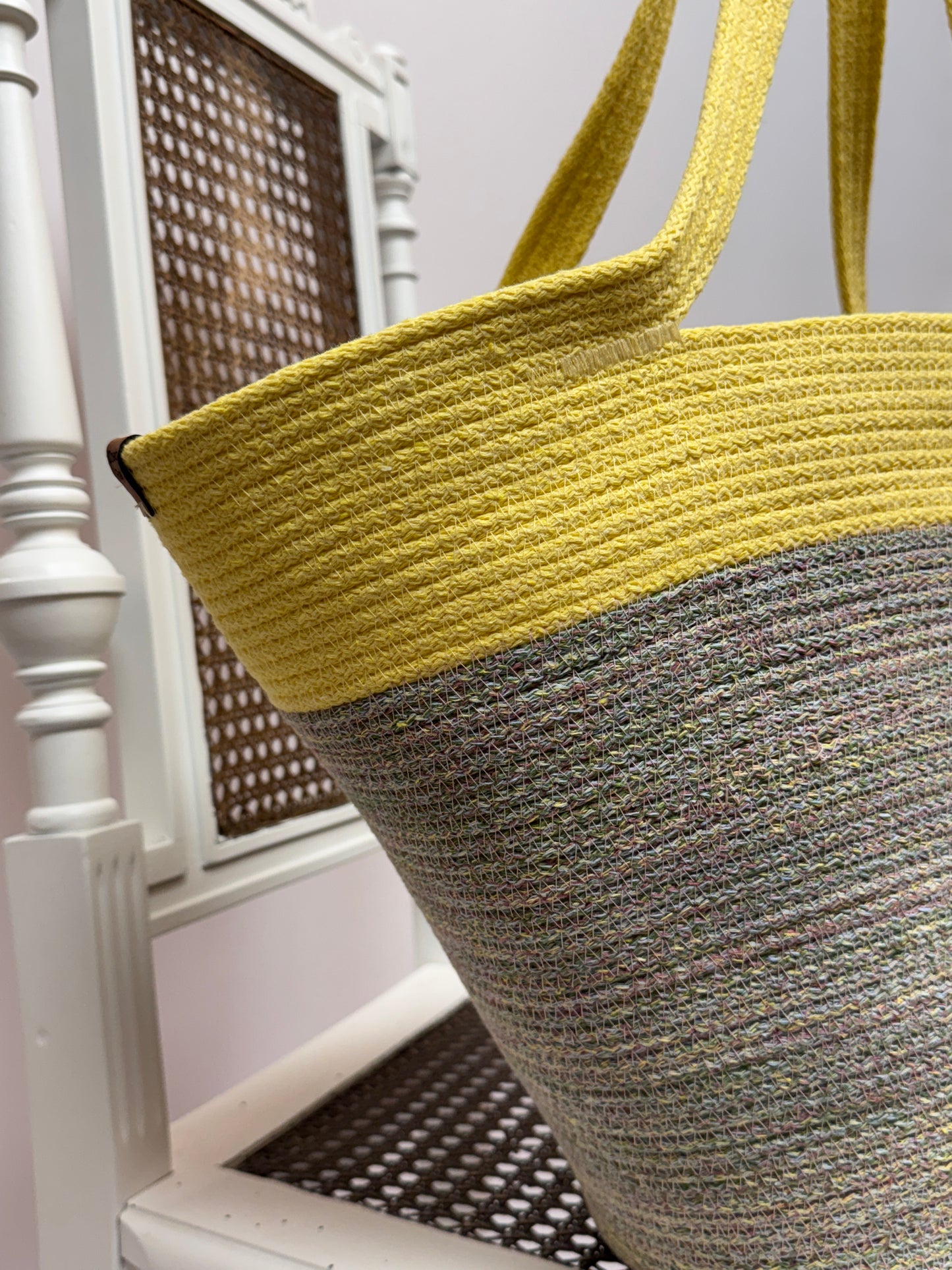 Kosz SOLO żółty mix