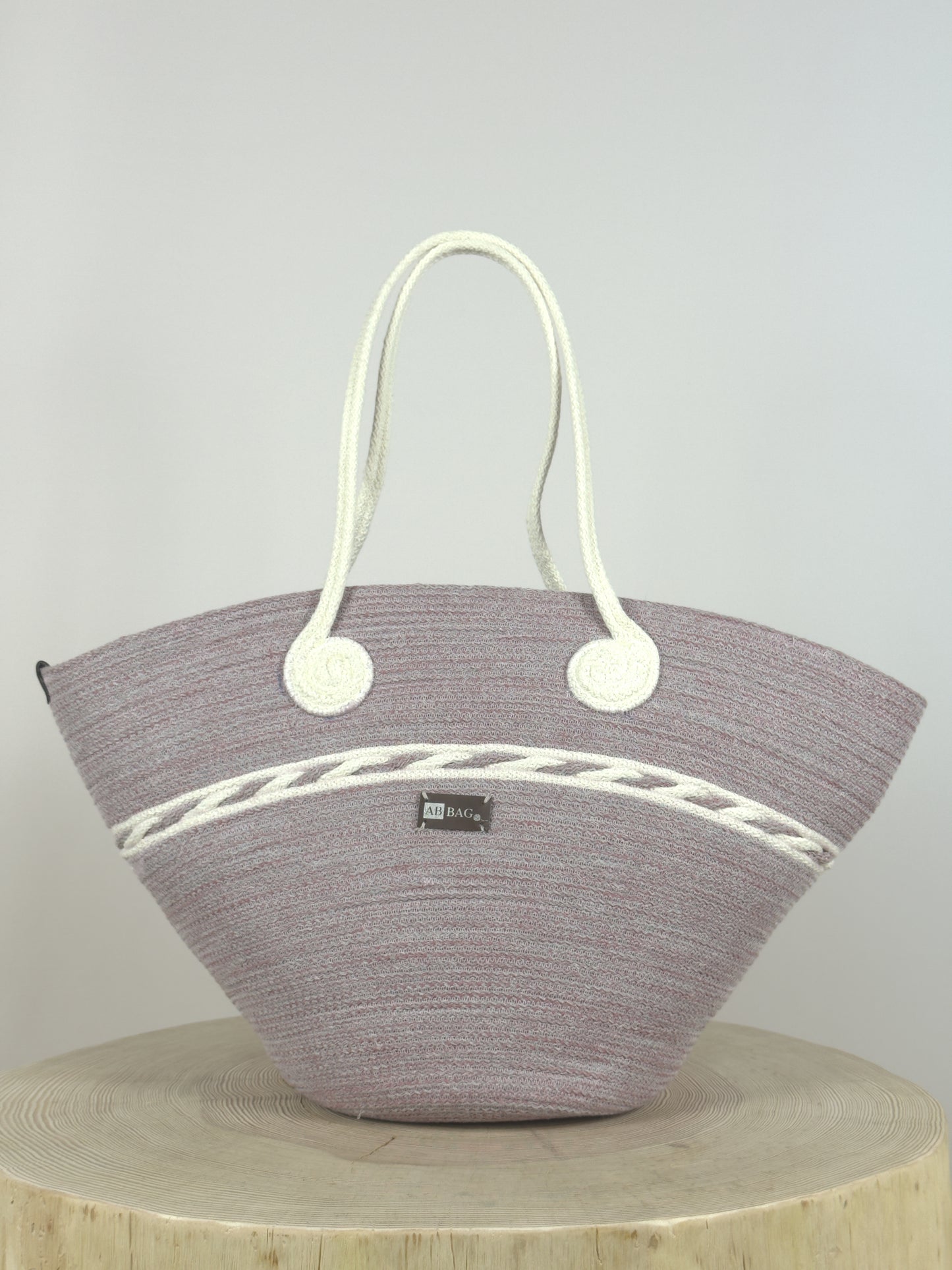 Kosz SOLO brudny róż