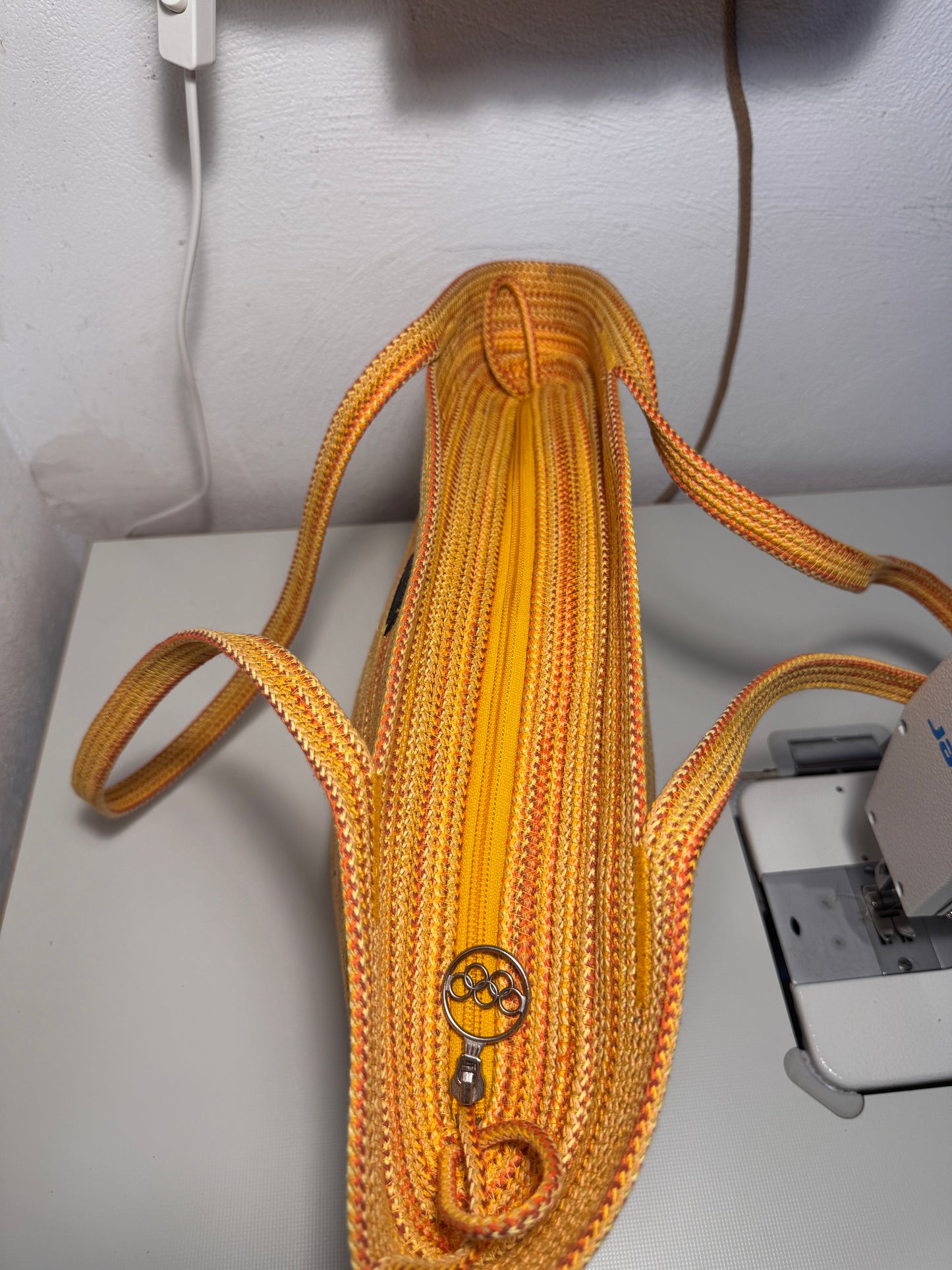 Kosz SOLO żółty+musztarda